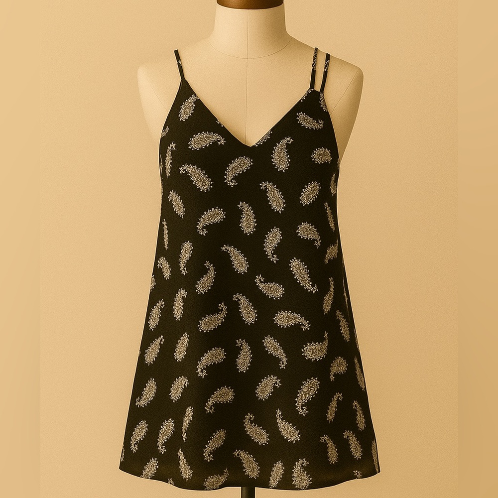 Cute Black and White Patterned Dress
